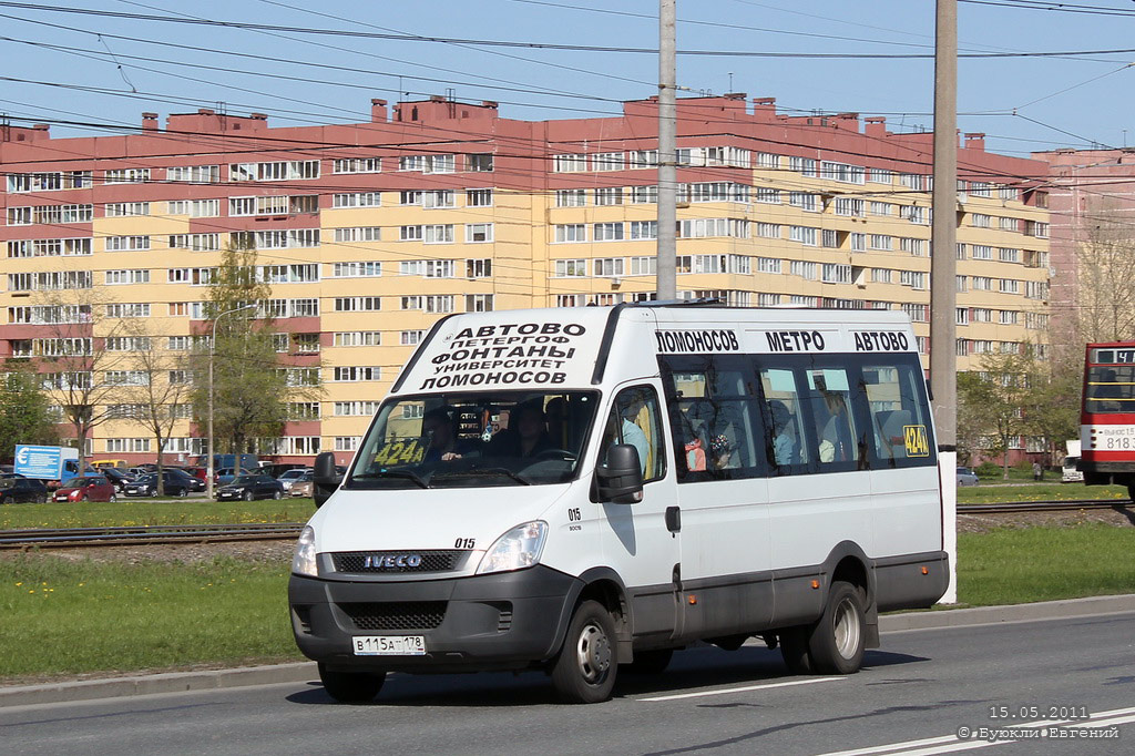 Санкт-Петербург, Нижегородец-2227UT (IVECO Daily) № 015