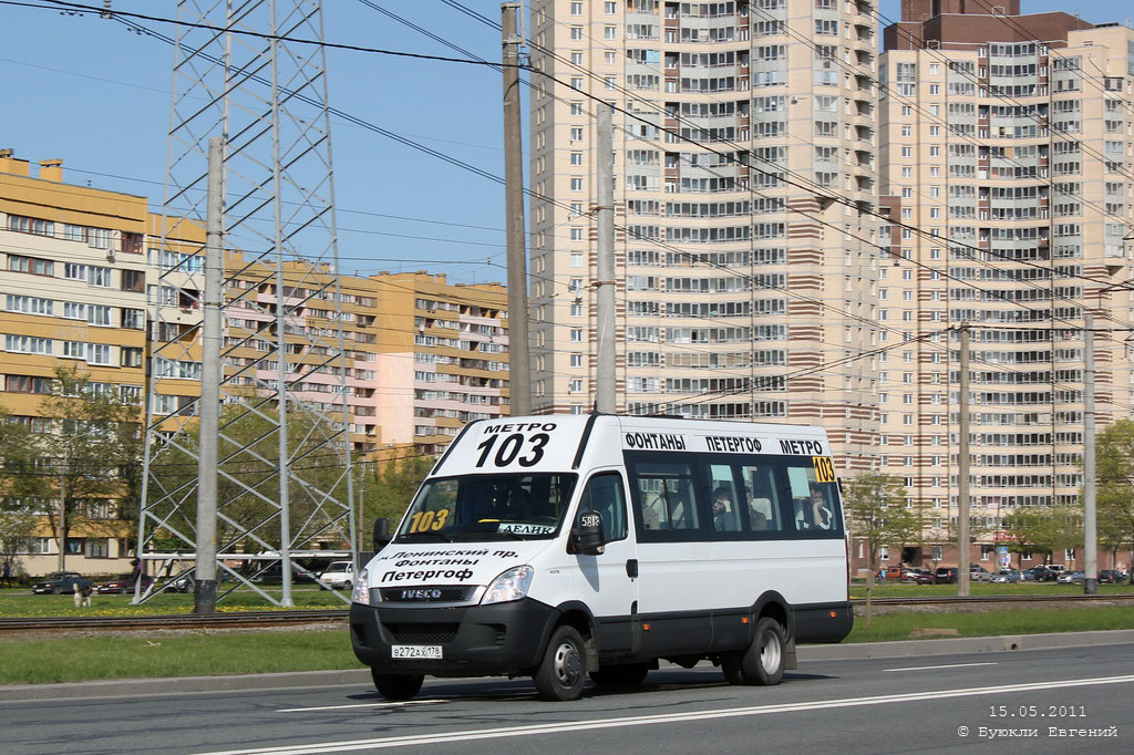 Санкт-Петербург, Нижегородец-2227UU (IVECO Daily) № В 272 АХ 178