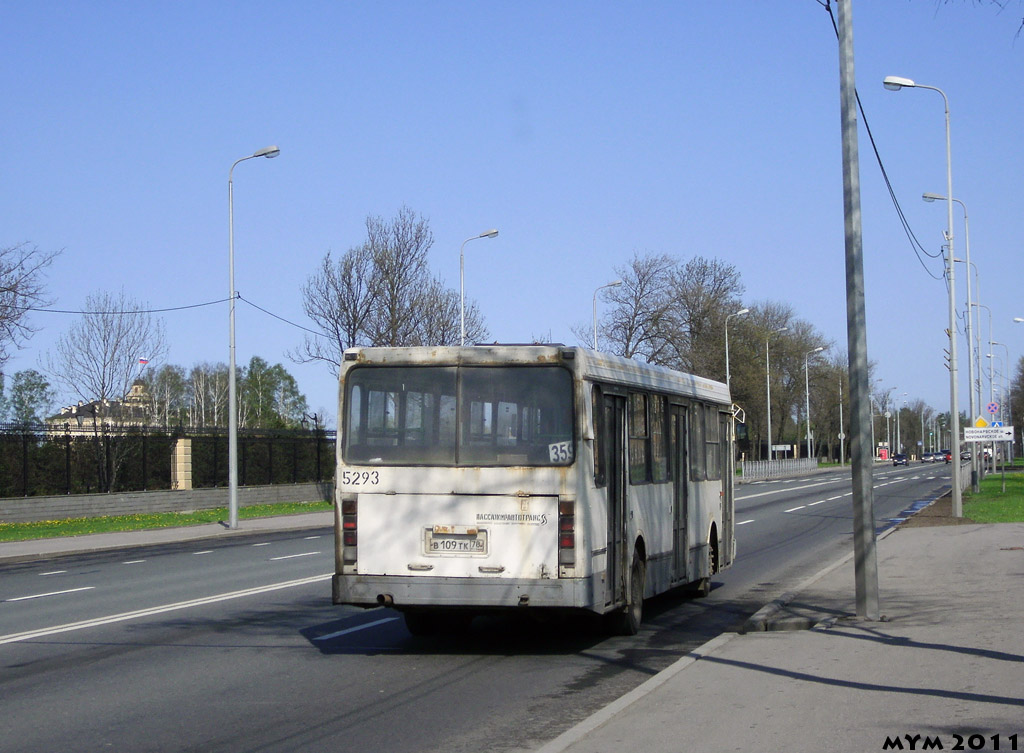 Санкт-Петербург, ЛиАЗ-5256.25 № 5293