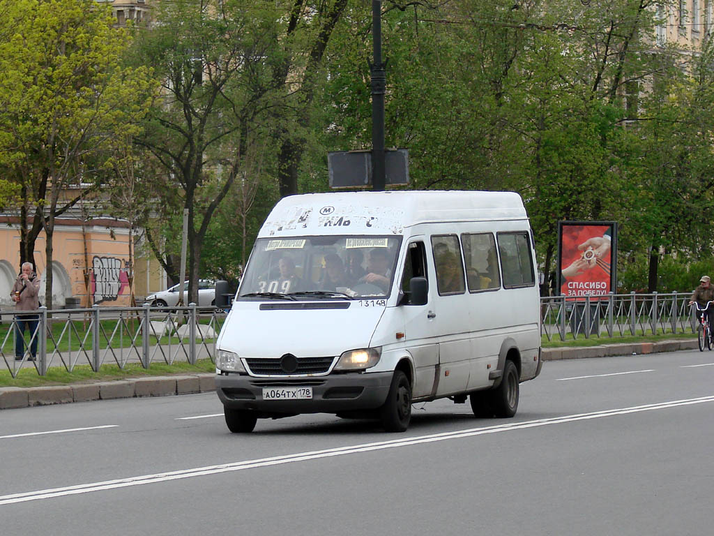 Санкт-Петербург, Mercedes-Benz Sprinter W904 408CDI № А 064 ТХ 178