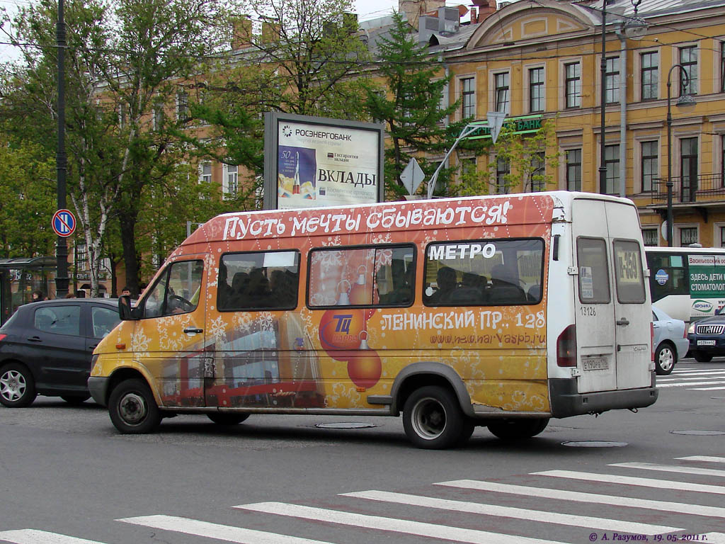 Санкт-Петербург, Mercedes-Benz Sprinter W904 408CDI № Е 190 РВ 178