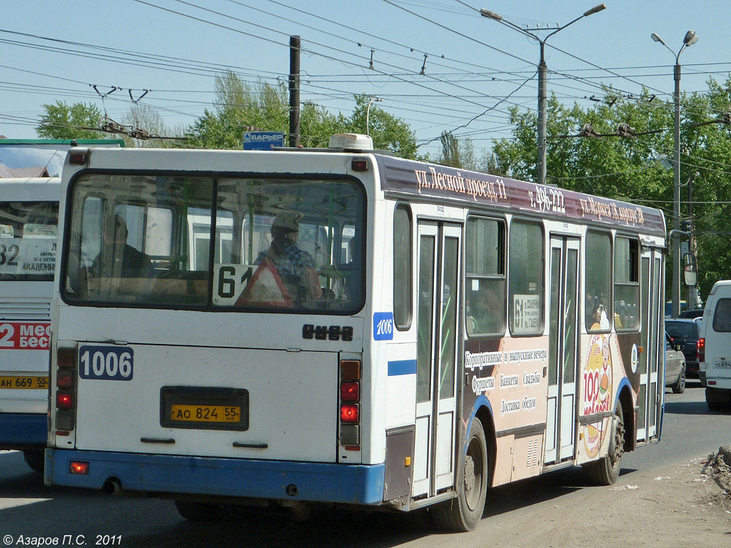 Omsk region, LiAZ-5256.45 Nr. 1006