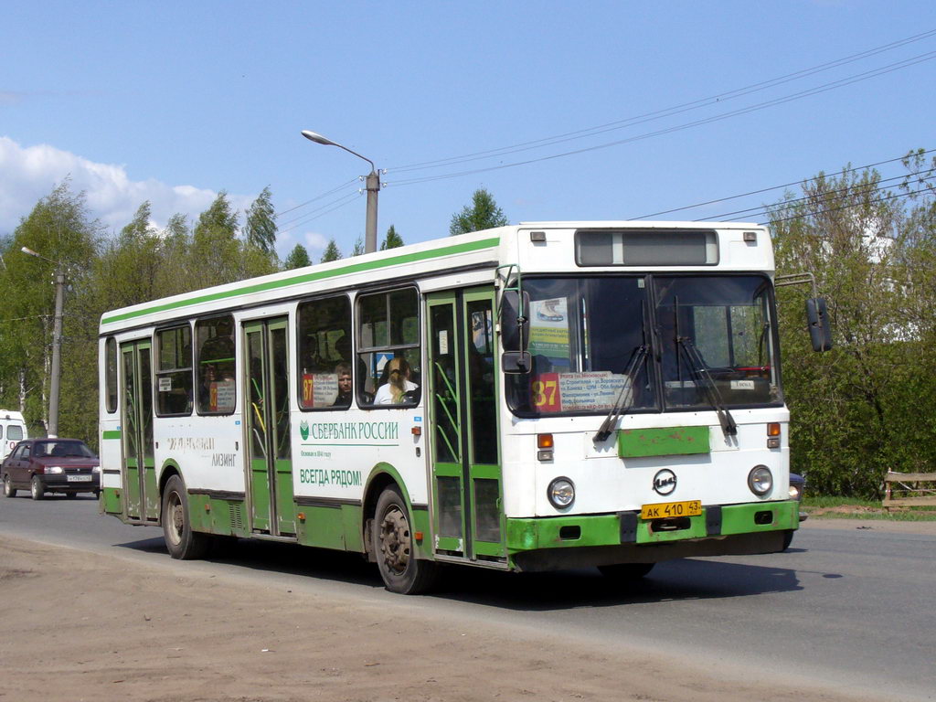 Kirov region, LiAZ-5256.30 Nr. АК 410 43