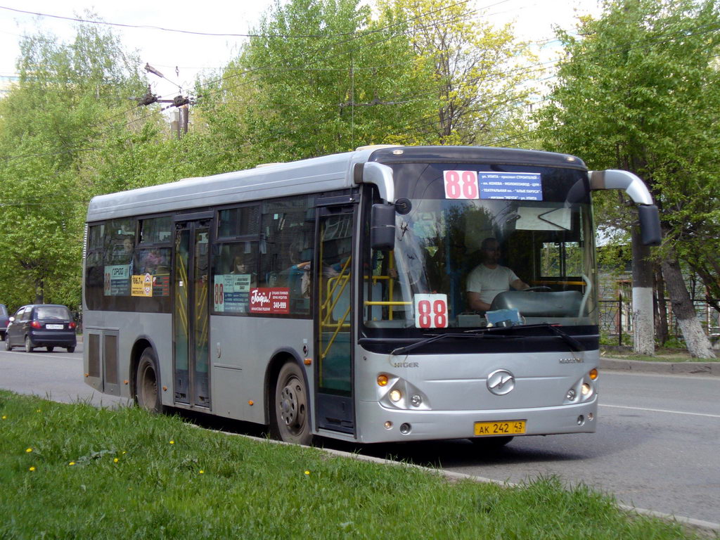 Кировская область, Higer KLQ6891GA № АК 242 43