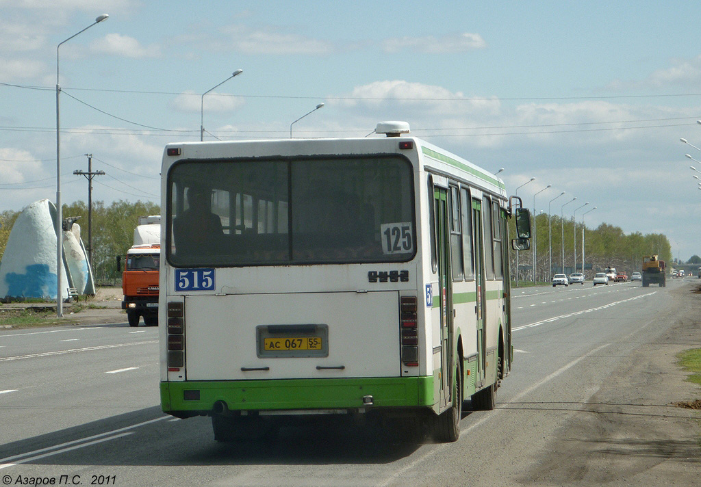 Omsk region, LiAZ-5256.45 Nr. 515
