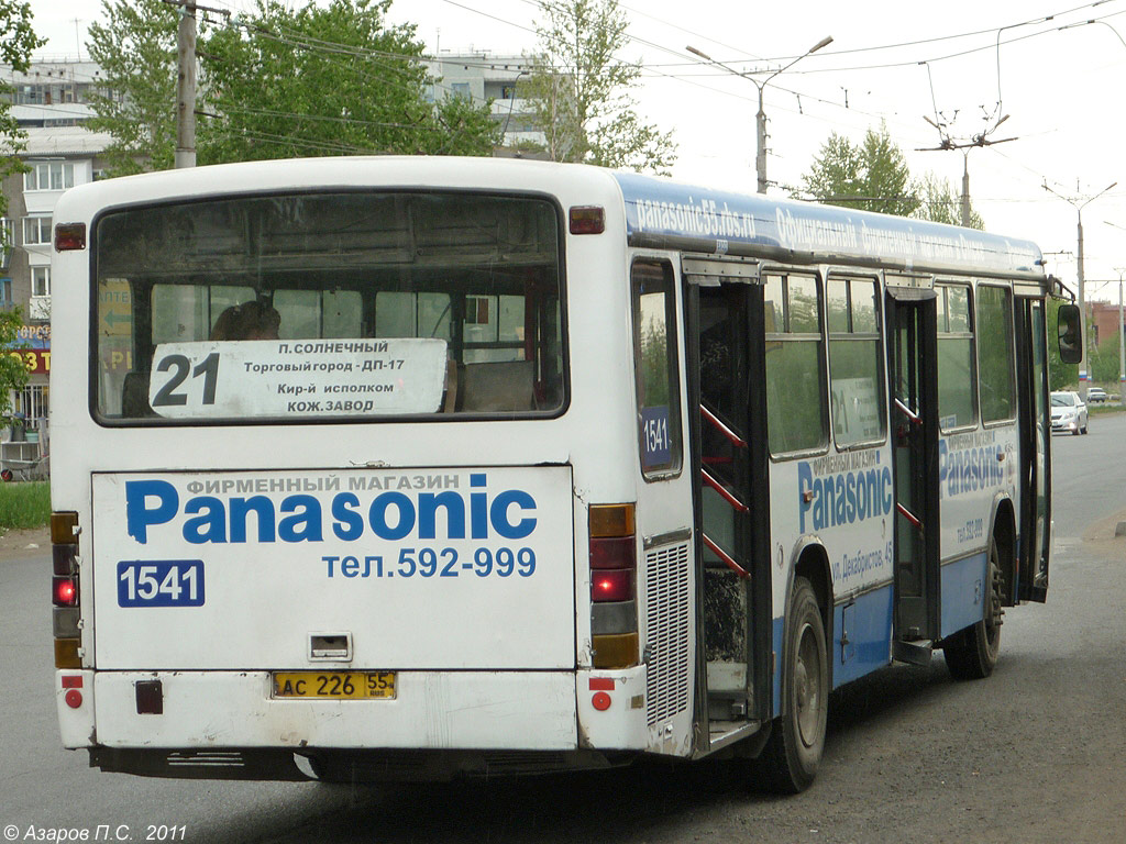 Omsk region, Mercedes-Benz O345 Nr. 1541