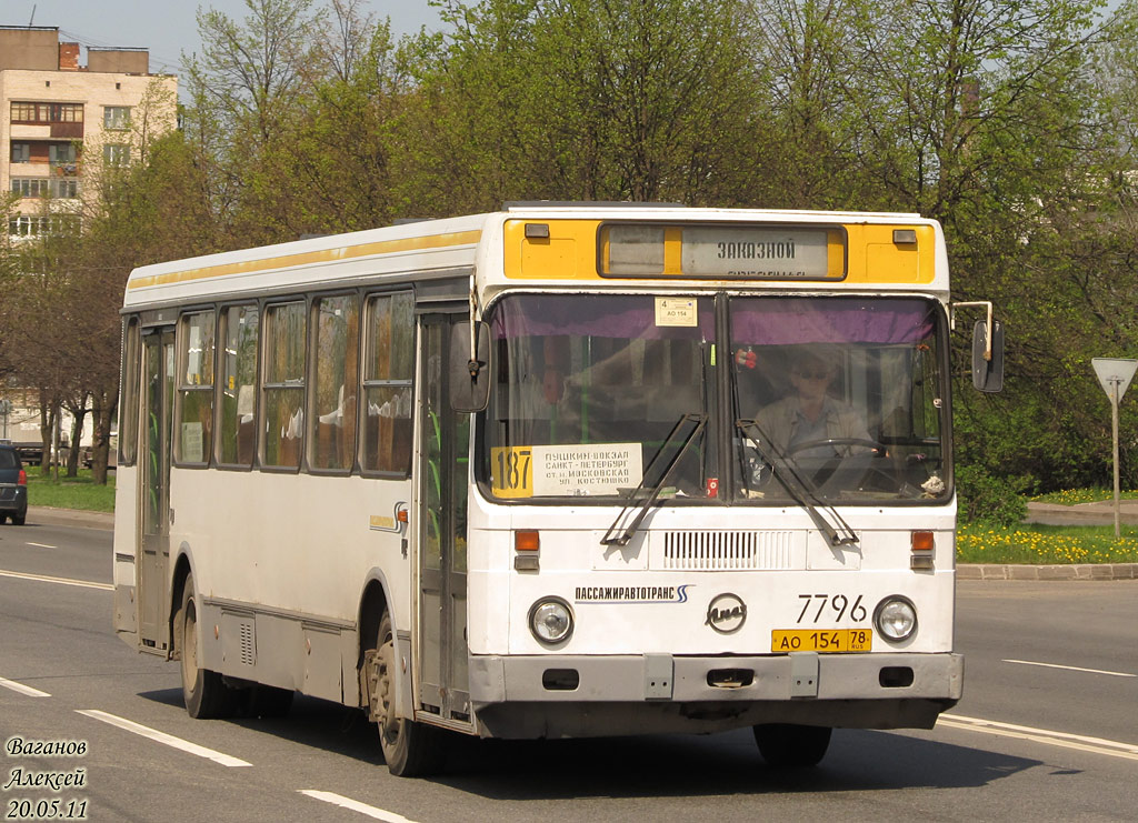 Sankt Petersburg, LiAZ-5256.00-11 Nr. 7796