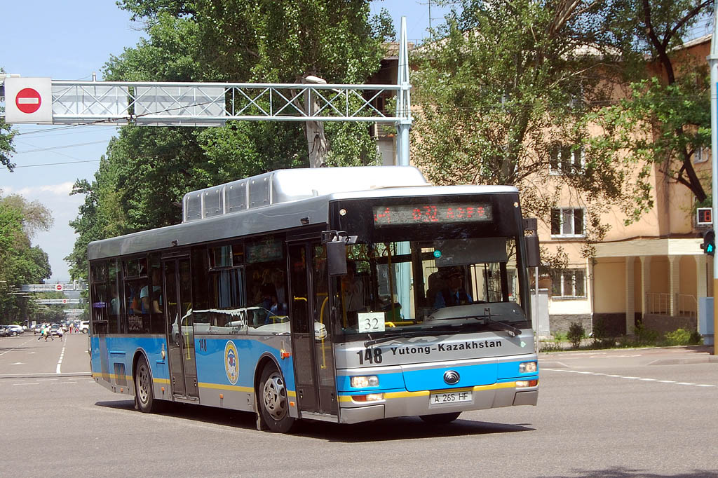 Алматы, Yutong ZK6120HGM № 148