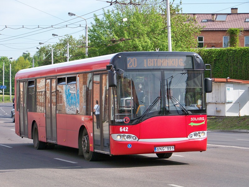 Литва, Solaris Urbino II 12 № 642