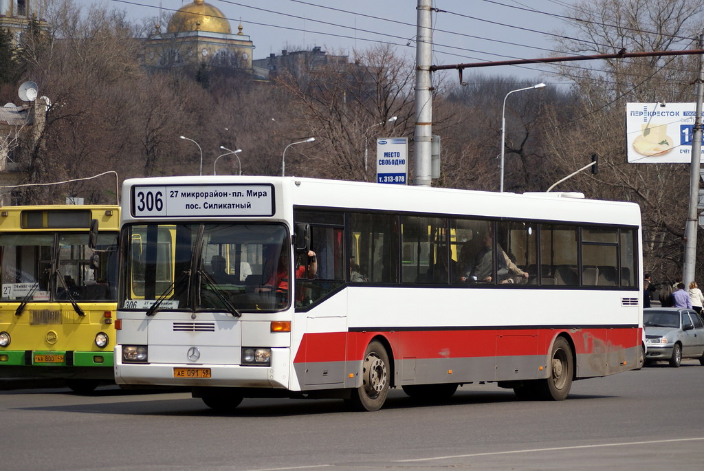 Липецкая область, Mercedes-Benz O405 № АЕ 091 48