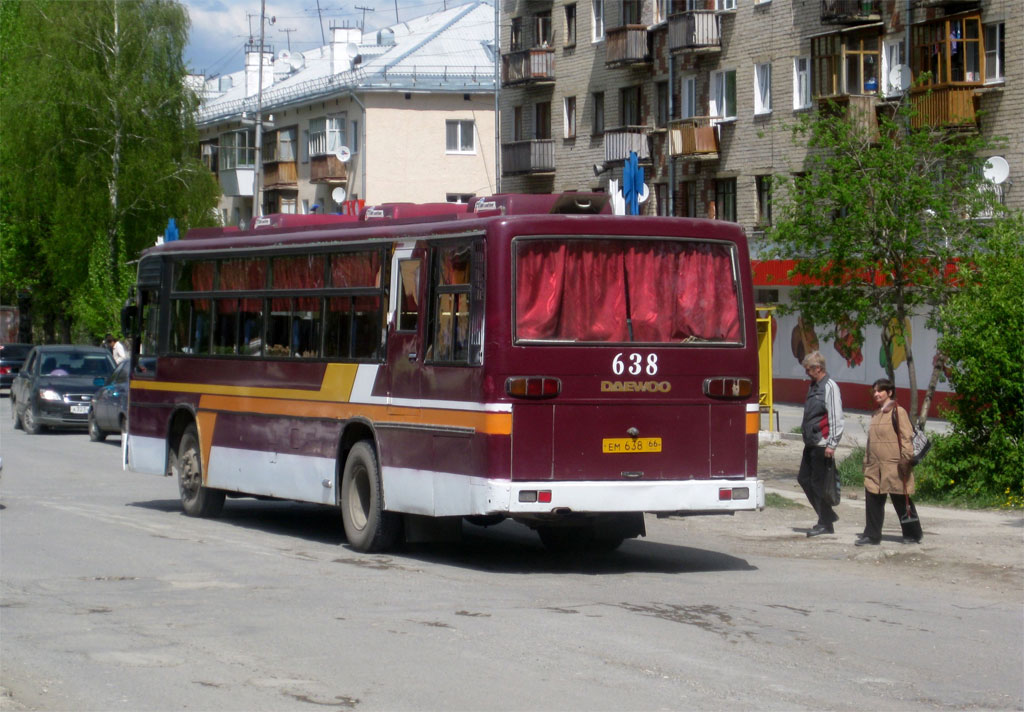 Свердловская область, Kia AM937 (Daewoo New BS106F) № 638