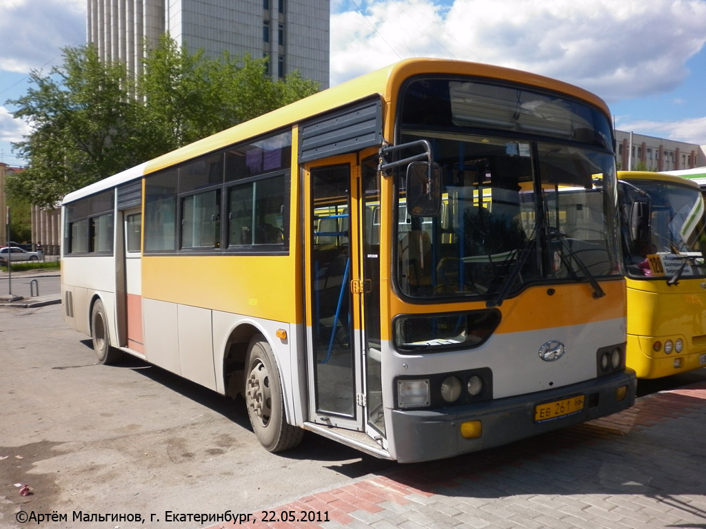 Свердловская область, Hyundai New Super AeroCity № ЕВ 261 66