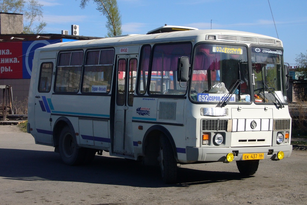 Свердловская область, ПАЗ-32053 № ЕК 437 66