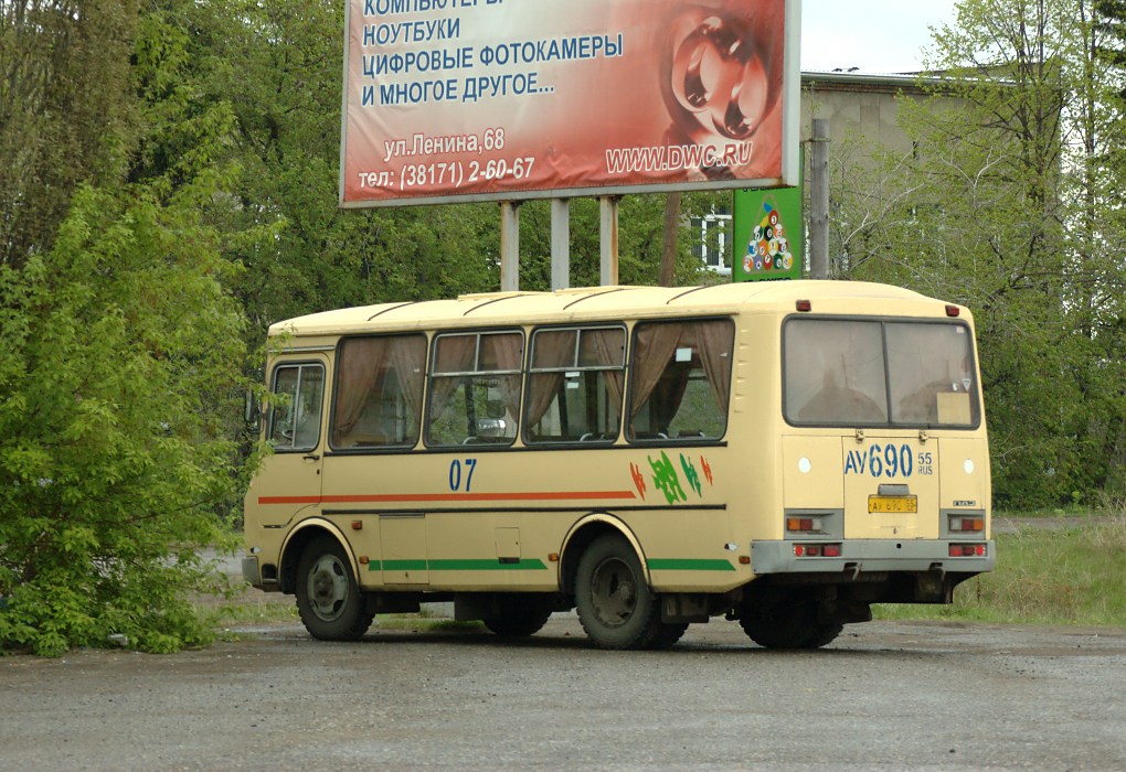 Омская область, ПАЗ-32054 № 7