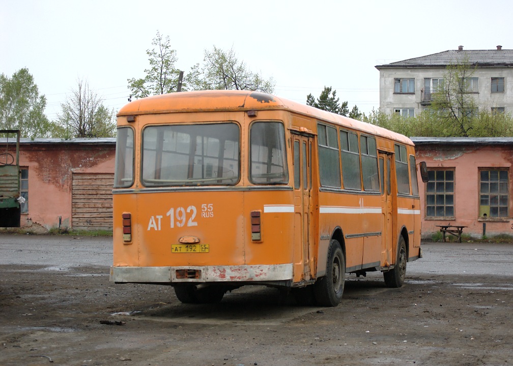 Omsk region, LiAZ-677M # 14