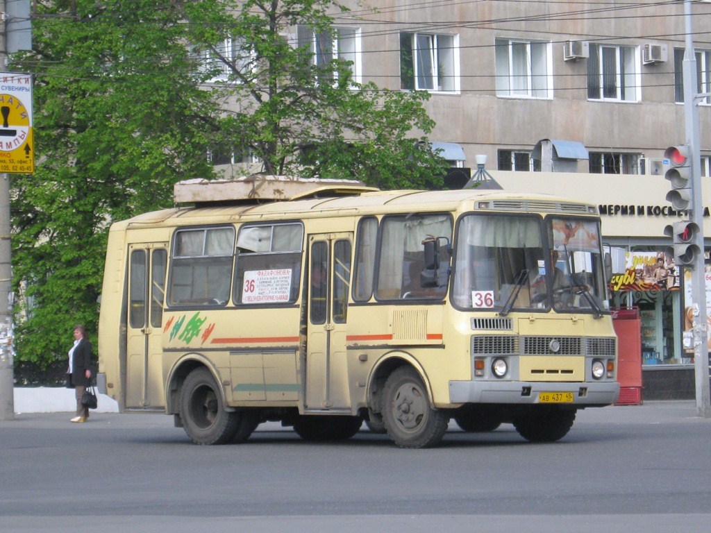 Курганская область, ПАЗ-32054 № АВ 437 45