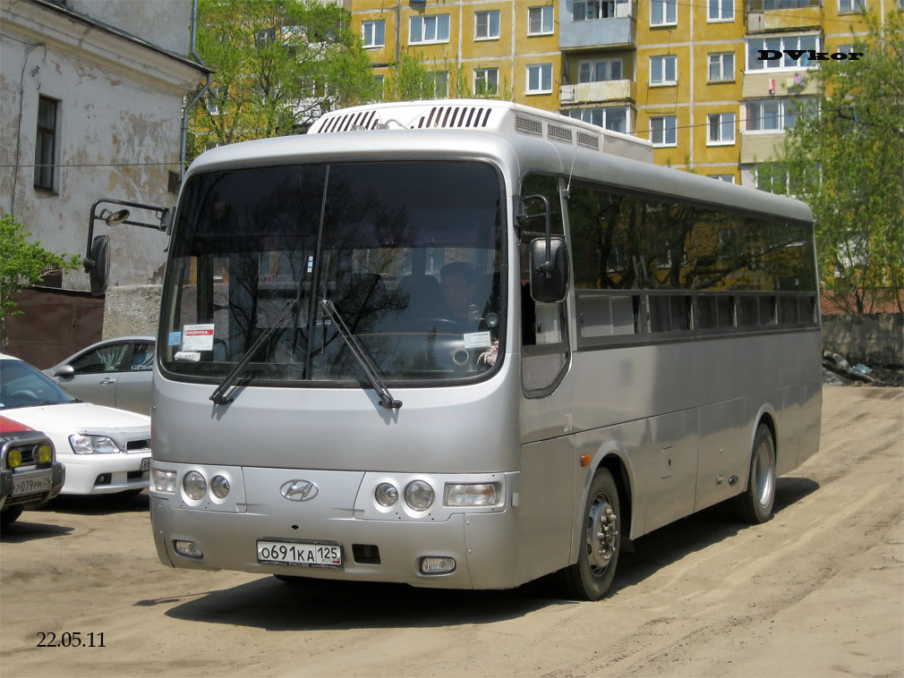 Приморский край, Hyundai AeroTown № О 691 КА 125