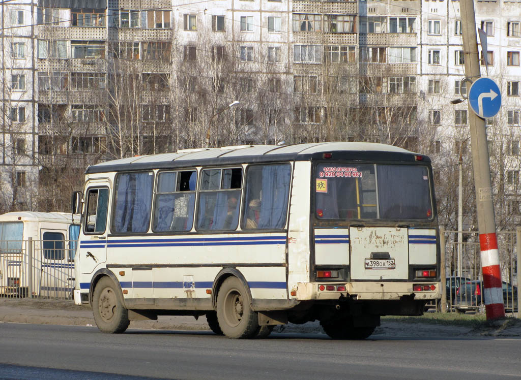 Нижегородская область, ПАЗ-32054 № А 398 ОА 152