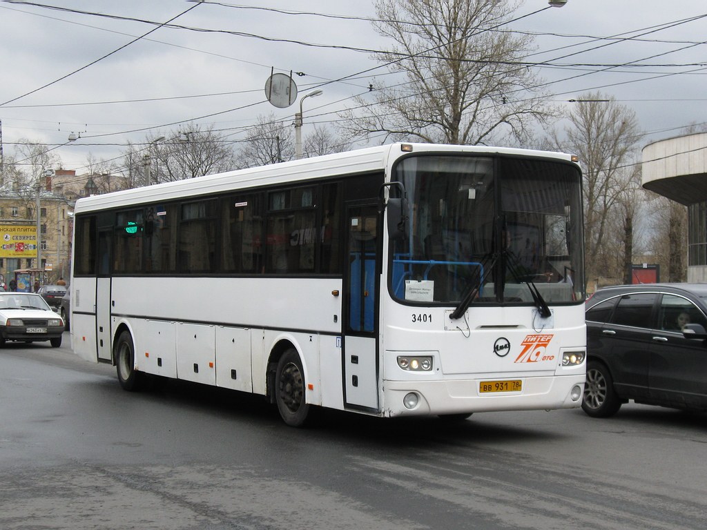 Санкт-Петербург, ЛиАЗ-5256.23-01 (ГолАЗ) № 3401