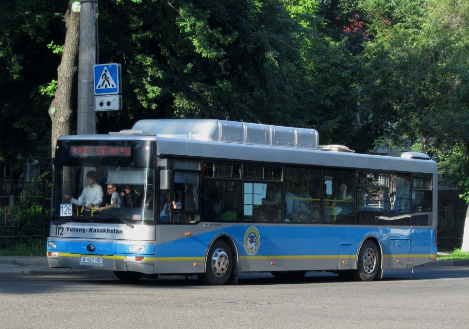 Алматы, Yutong ZK6120HGM № 112