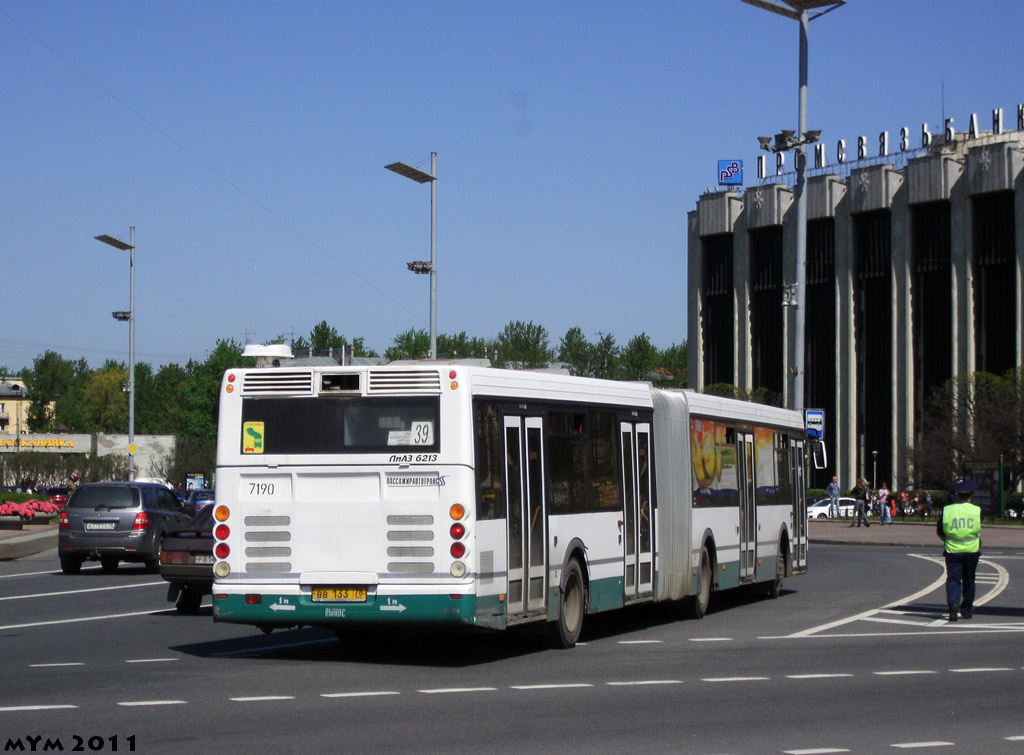 Санкт-Петербург, ЛиАЗ-6213.20 № 7190