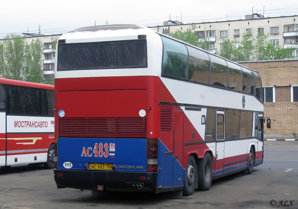 Пензенская область, Neoplan N122/3 Skyliner № АС 483 58