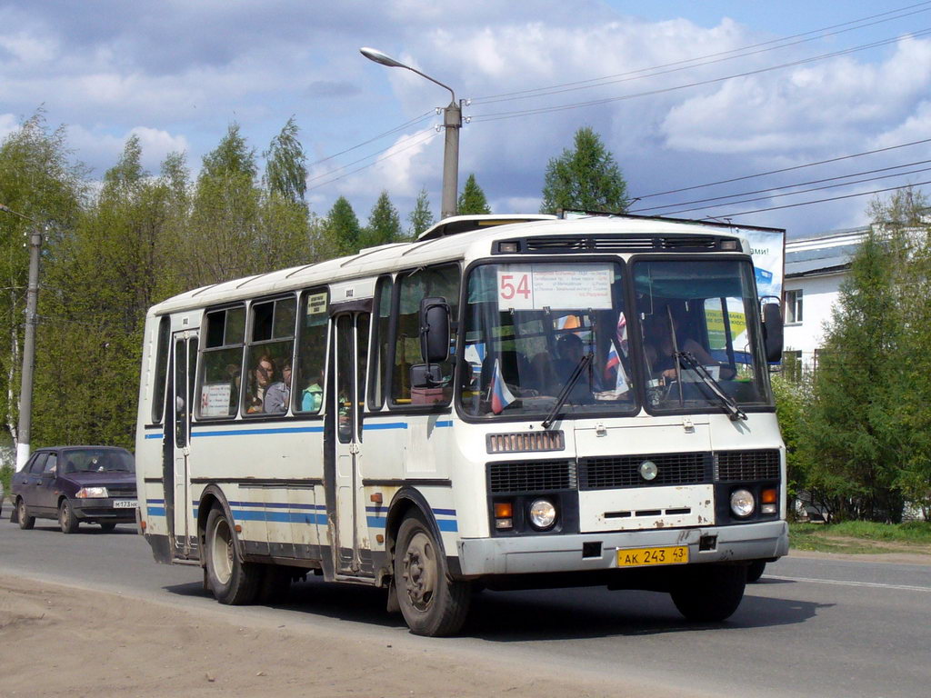 Кировская область, ПАЗ-4234 № АК 243 43