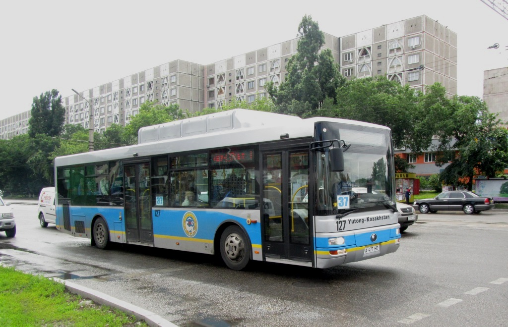 Алматы, Yutong ZK6120HGM № 127