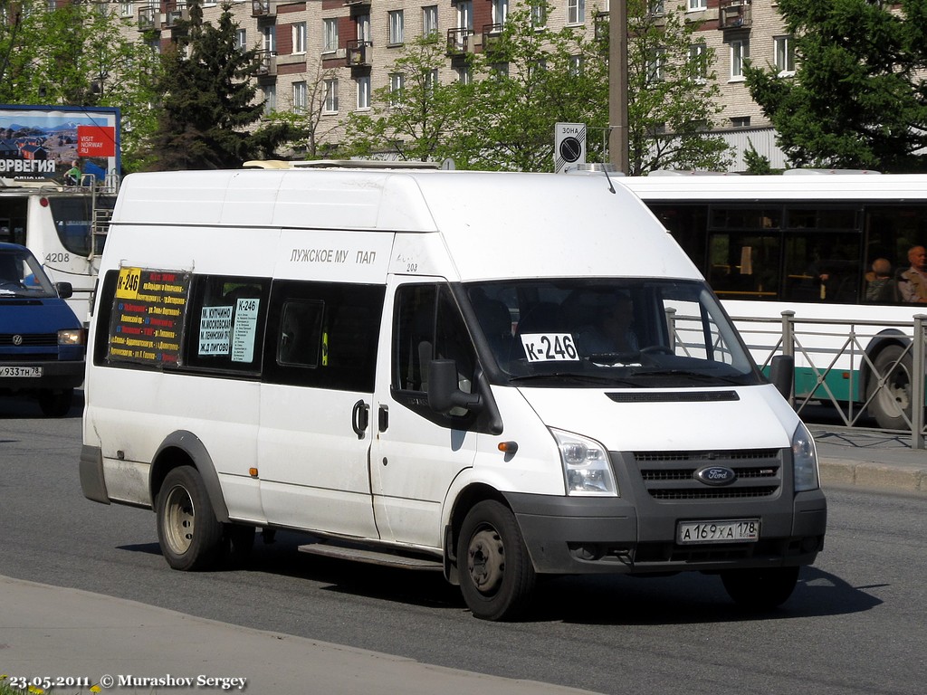 Санкт-Петербург, Нижегородец-222702 (Ford Transit) № А 169 ХА 178