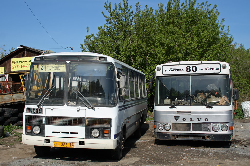 Пермский край, ПАЗ-4234 № АС 883 59; Пермский край, VBK M500F № АМ 958 59