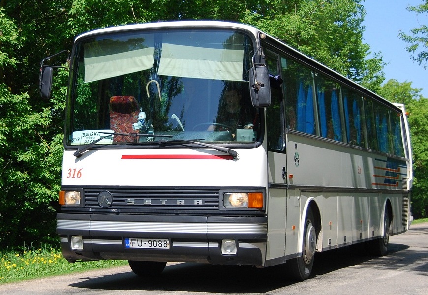 Латвия, Setra S215HR № 316