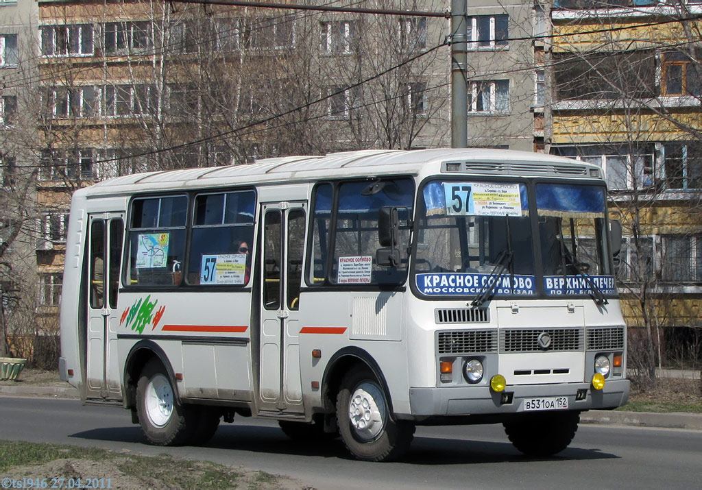 Нижегородская область, ПАЗ-32054 № В 531 ОА 152