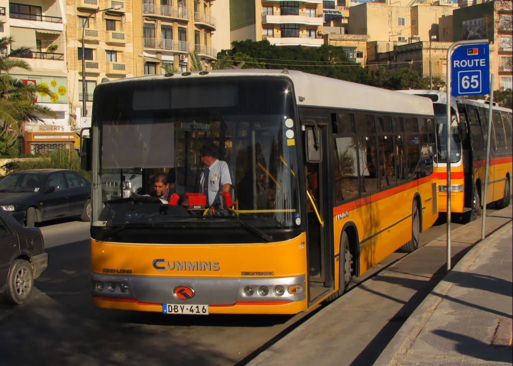 Мальта, King Long XMQ6113 № DBY 416