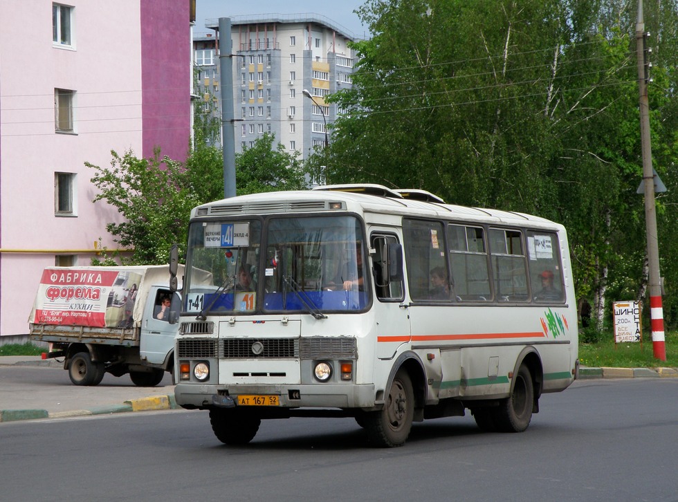 Нижегородская область, ПАЗ-32054 № АТ 167 52