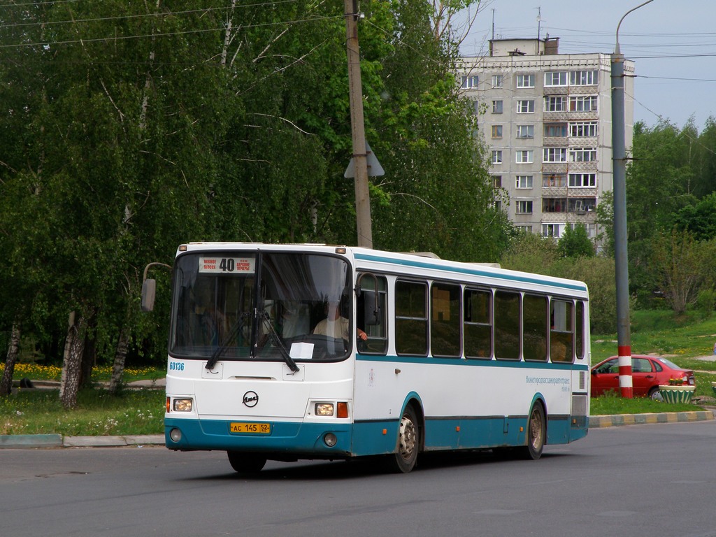 Нижегородская область, ЛиАЗ-5293.00 № 60136