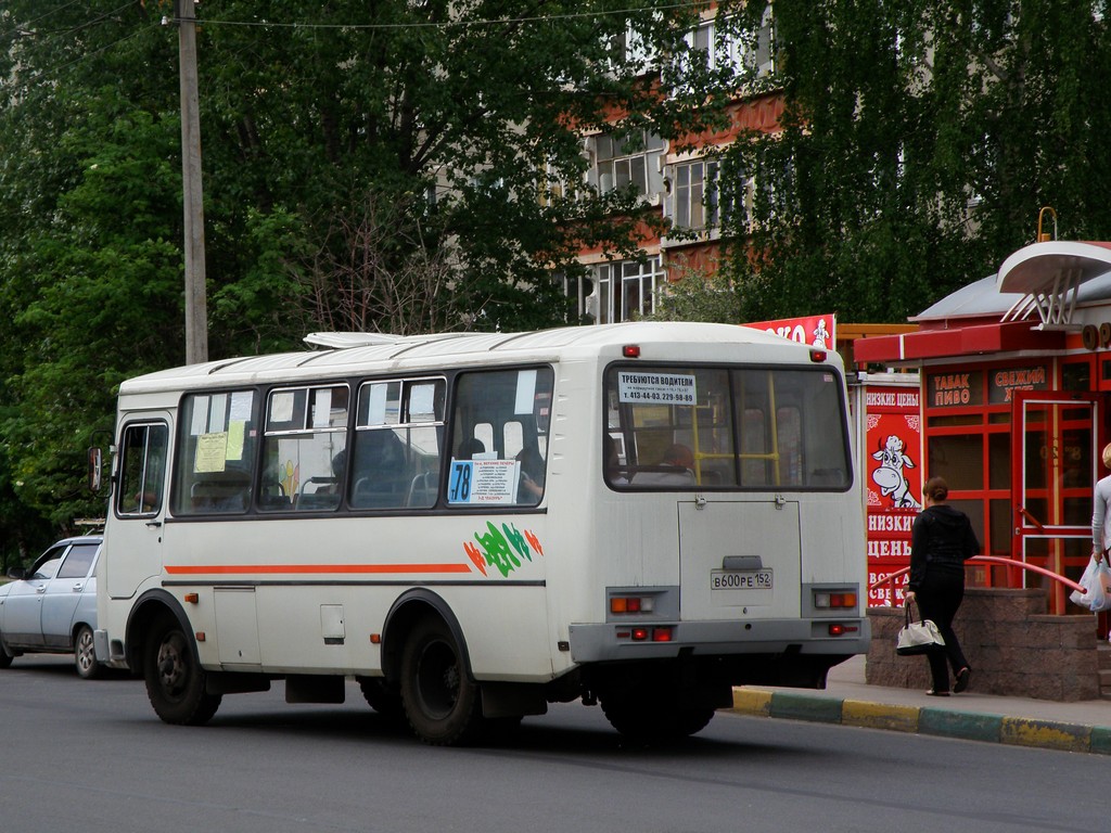 Нижегородская область, ПАЗ-32054 № В 600 РЕ 152