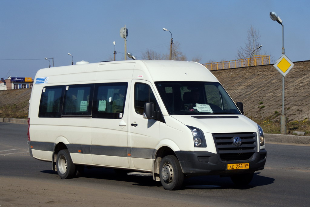 Архангельская область, Луидор-223312 (Volkswagen Crafter) № АЕ 226 29