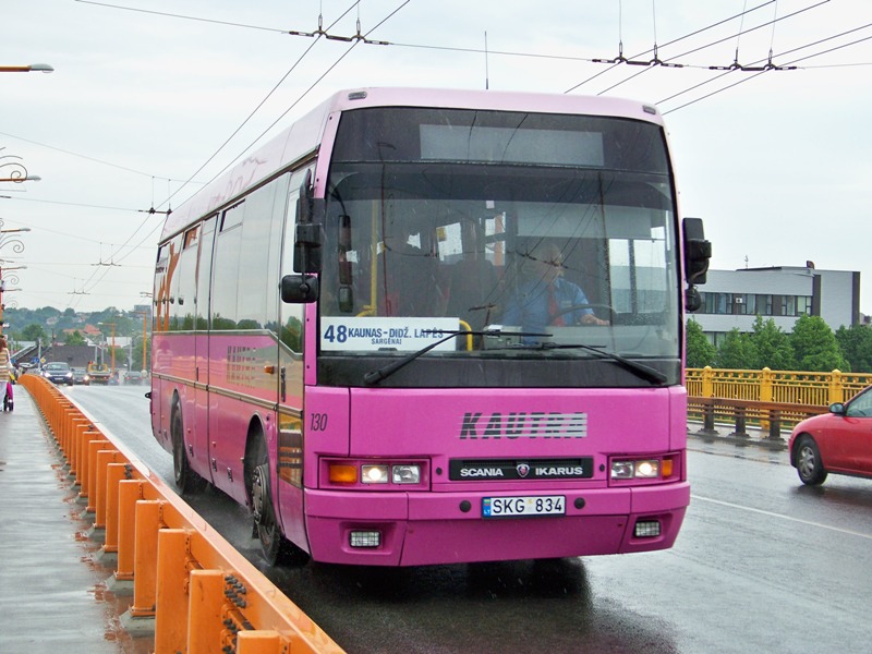 Литва, Ikarus EAG 395/E95 (Scania) № 130