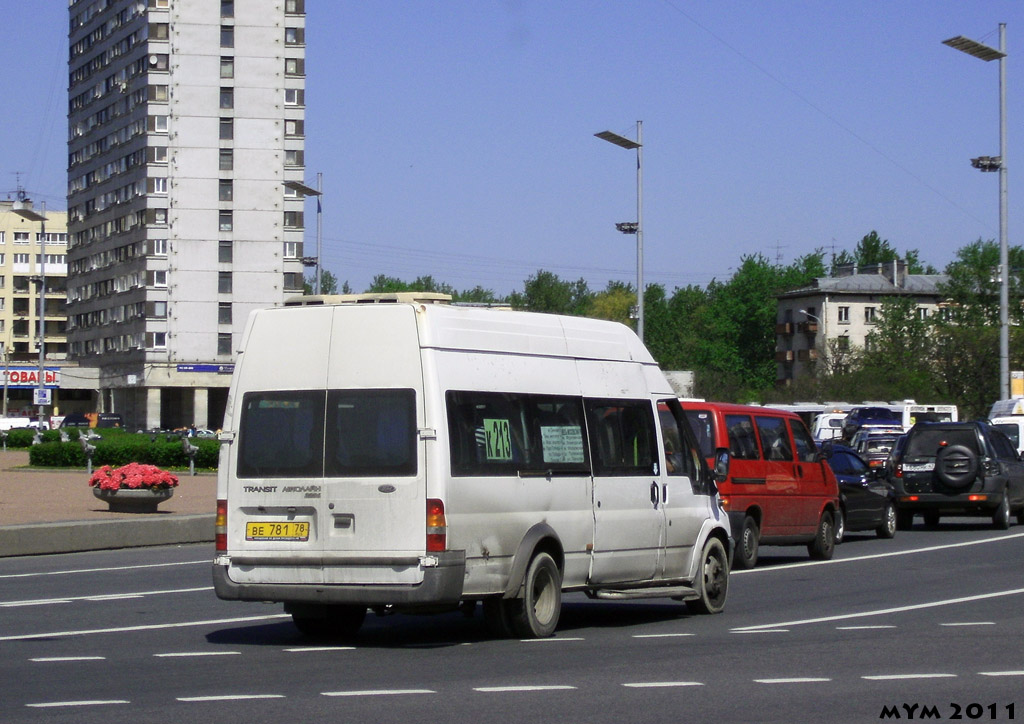 Санкт-Петербург, Самотлор-НН-3236 (Ford Transit) № ВЕ 781 78