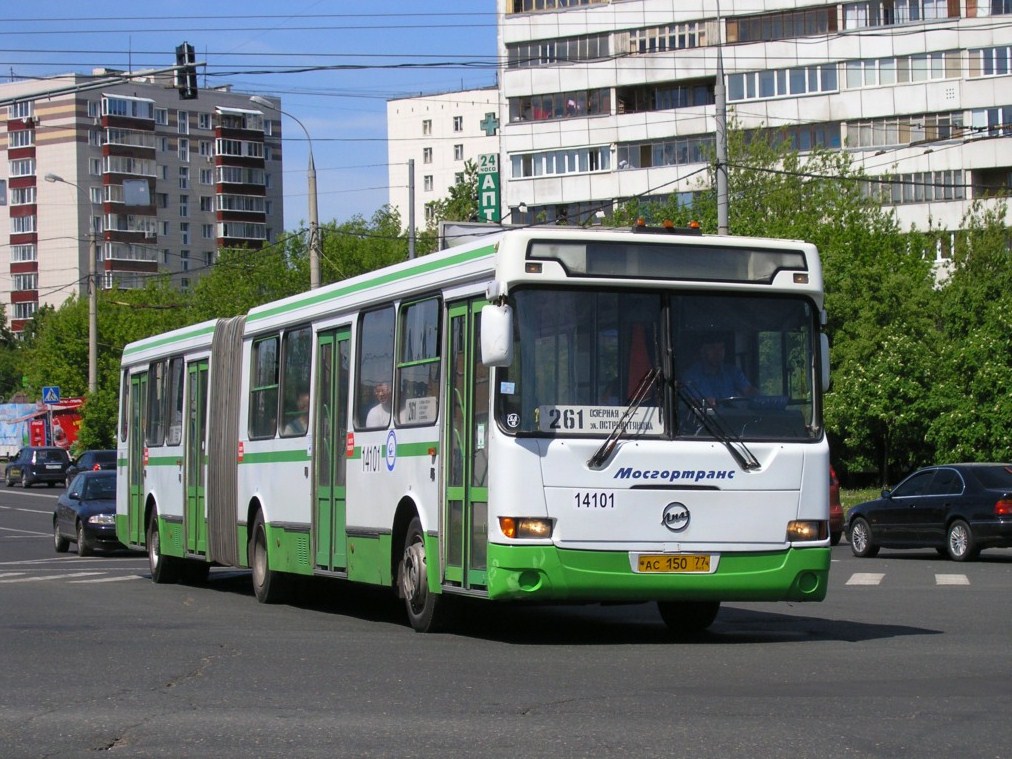 Москва, ЛиАЗ-6212.01 № 14101