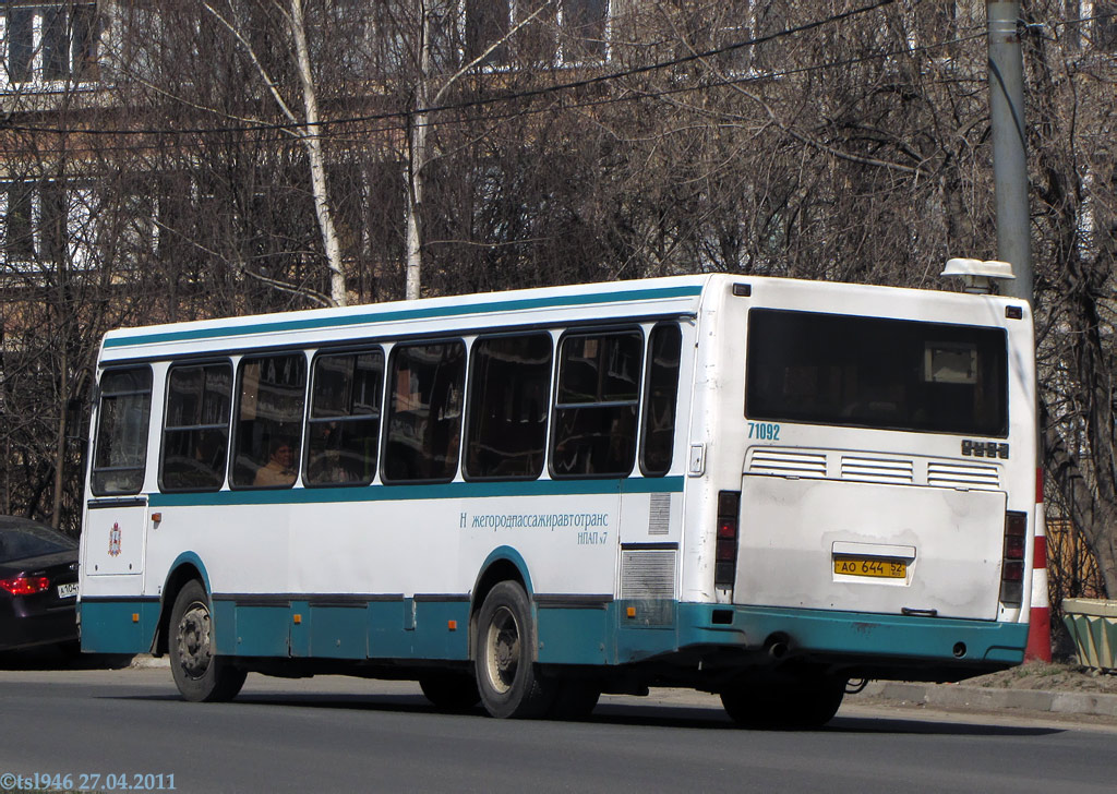 Нижегородская область, ЛиАЗ-5256.25 № 71092