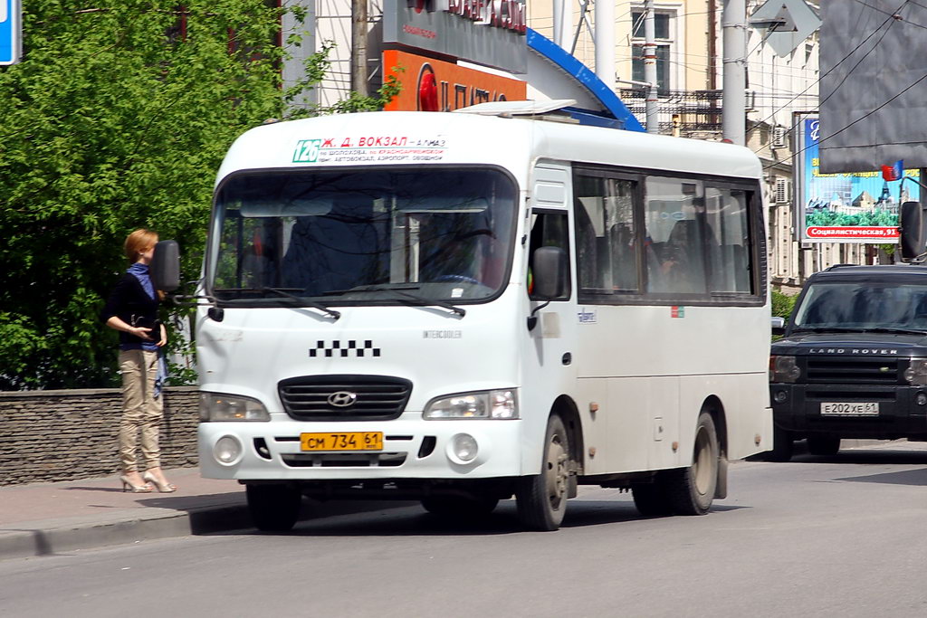 Ростовская область, Hyundai County SWB C08 (ТагАЗ) № СМ 734 61