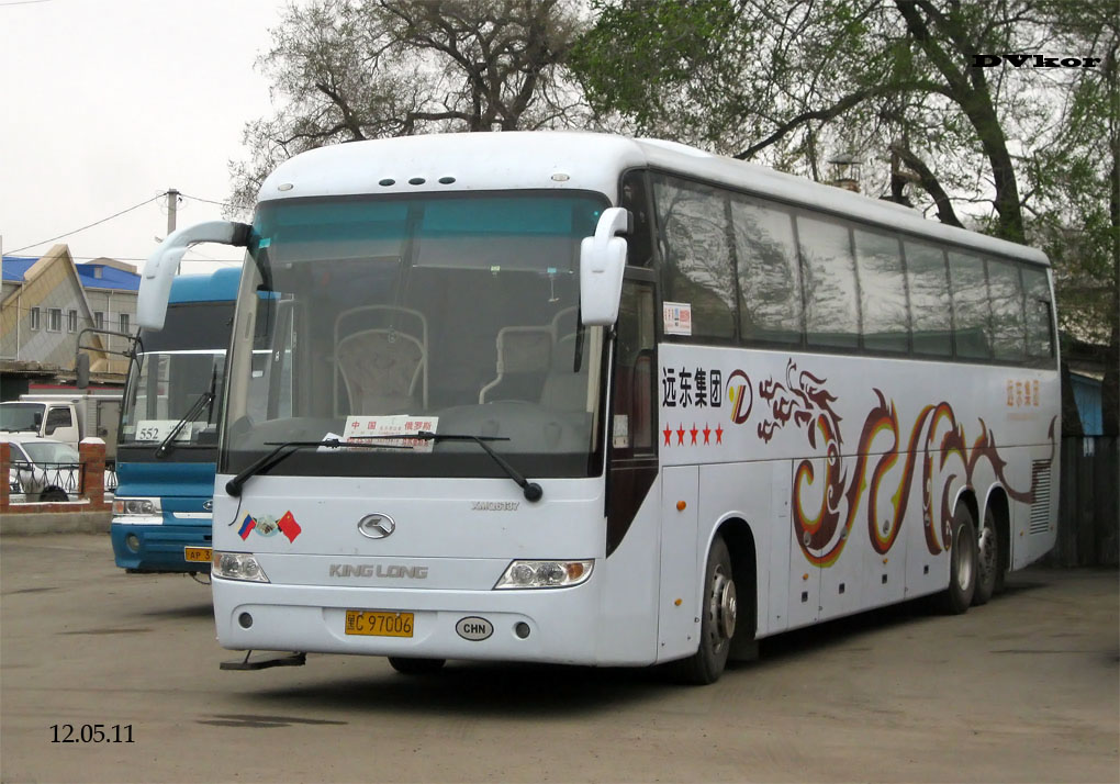 Китай, King Long XMQ6137 № 黑C 97006