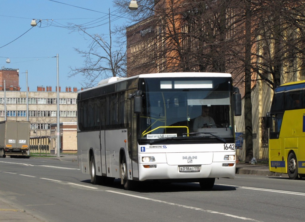 Санкт-Петербург, MAN A72 Lion's Classic SÜ283 № 1642