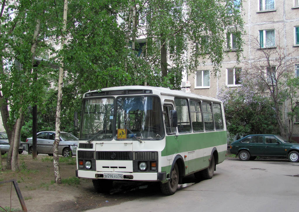 Нижегородская область, ПАЗ-3205 (00) № В 096 ХО 52