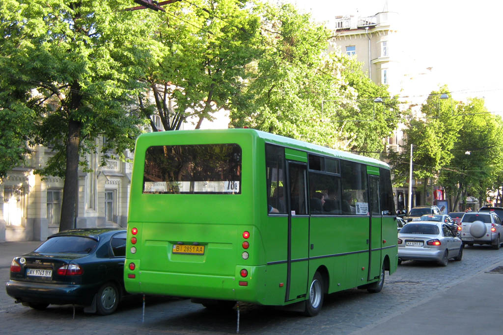 Харьковская область, I-VAN A07A1 № BI 2851 AA