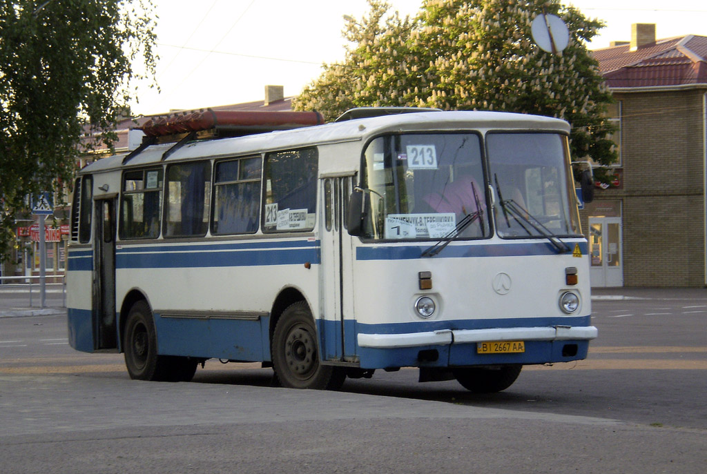 Полтавская область, ЛАЗ-695Н № BI 2667 AA