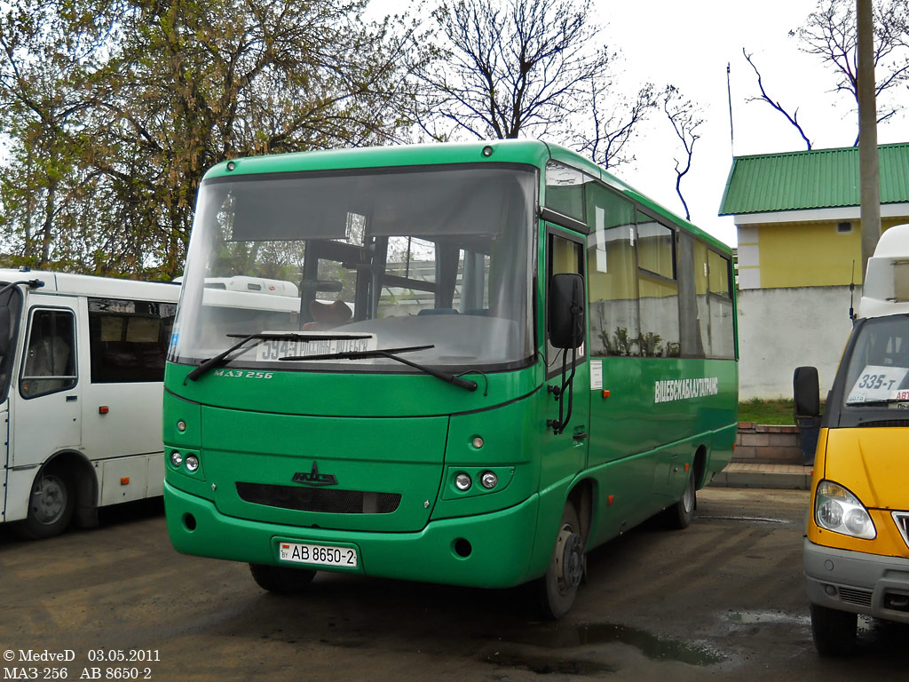 Vitebsk region, MAZ-256.170 Nr. АВ 8650-2