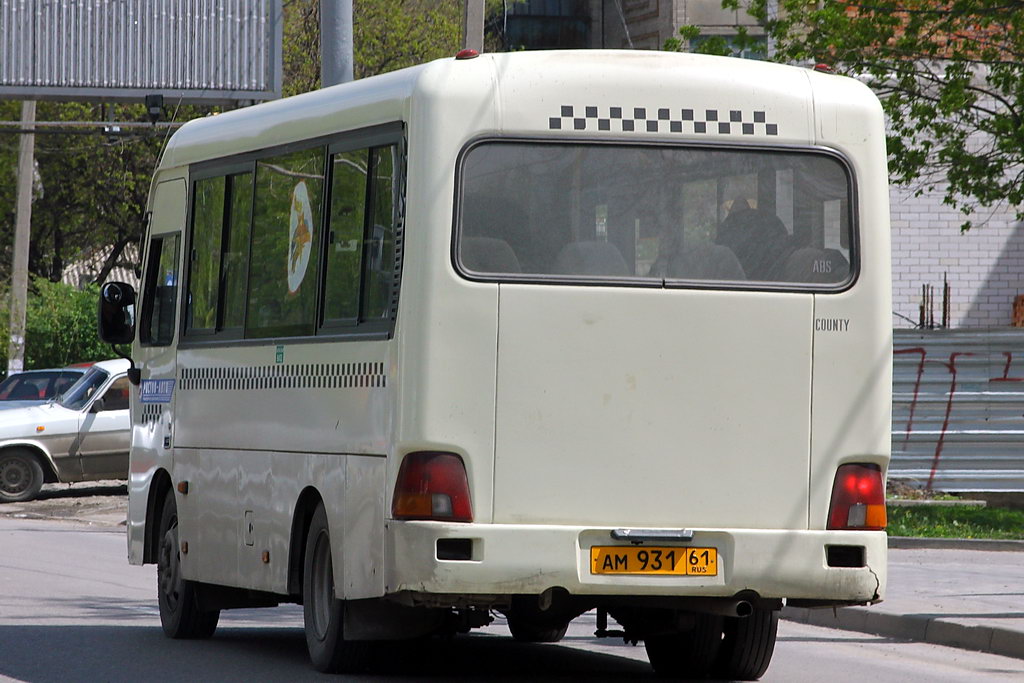 Ростовская область, Hyundai County SWB C08 (РЗГА) № АМ 931 61