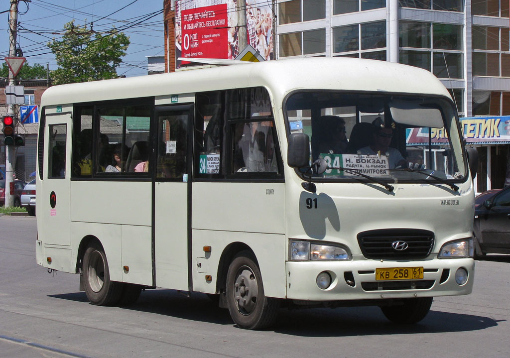 Ростовская область, Hyundai County SWB C08 (РЗГА) № 91